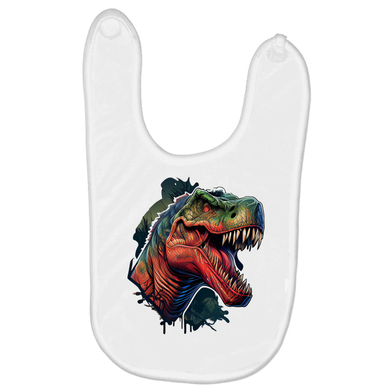 Dinosaurus Angry Baby Bibs by Tobiasoey18 | Artistshot