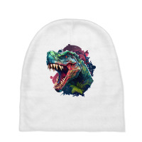 Dinosaurus Angry Baby Beanies | Artistshot