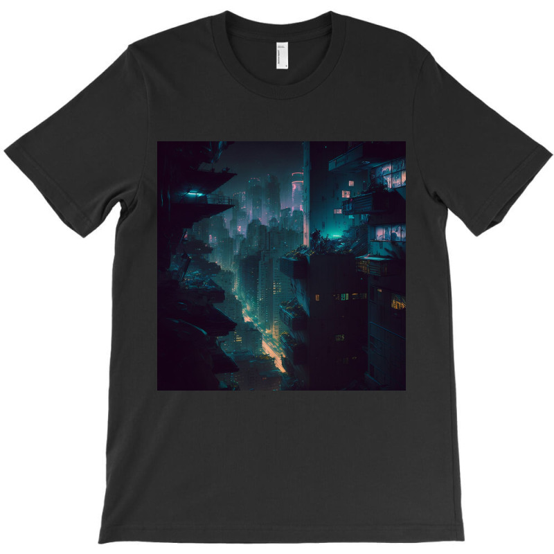 The Dark City Xi T-Shirt by Haven Treasures | Artistshot