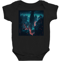 Landscape City Photography Baby Bodysuit | Artistshot