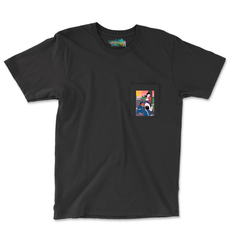 Toshio Saeki Girl And Tree Pocket T-shirt | Artistshot