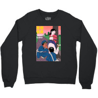 Toshio Saeki Girl And Tree Crewneck Sweatshirt | Artistshot