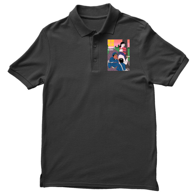 Toshio Saeki Girl And Tree Men's Polo Shirt | Artistshot