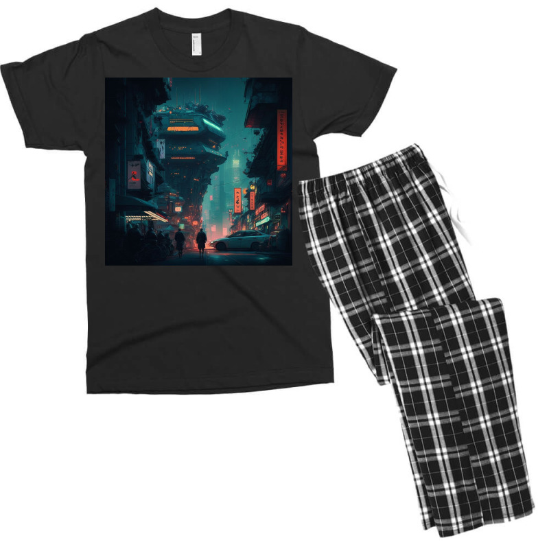 Architecture Design V Men's T-shirt Pajama Set by Haven Treasures | Artistshot