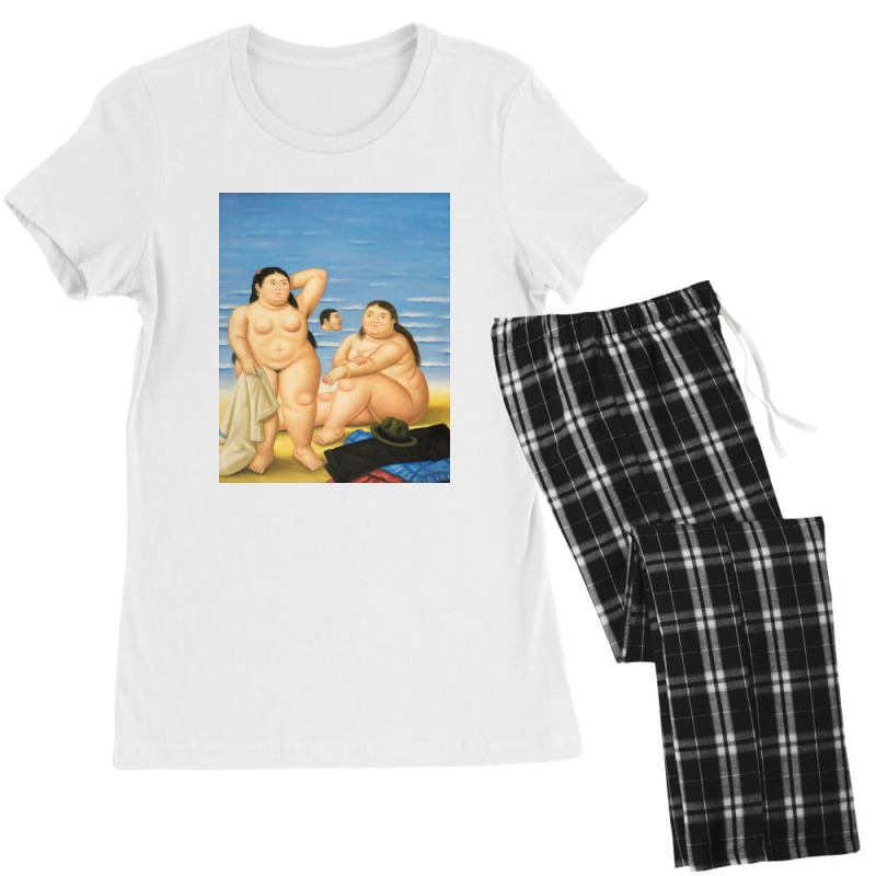 Nudes On The Beach Women's Pajamas Set | Artistshot