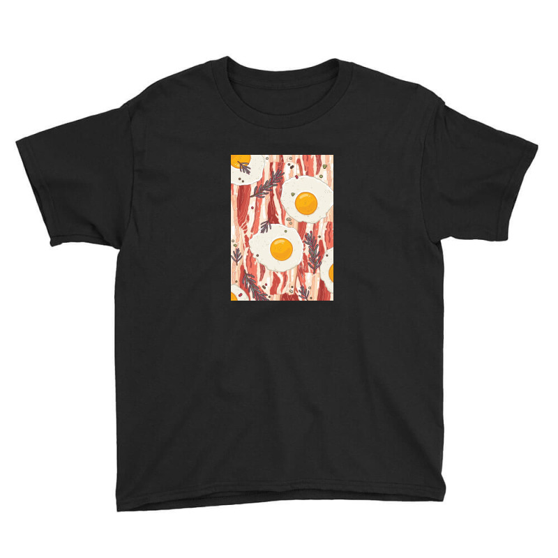 Bacon And Eggs Youth Tee by carlduncan | Artistshot