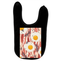 Bacon And Eggs Baby Bibs | Artistshot