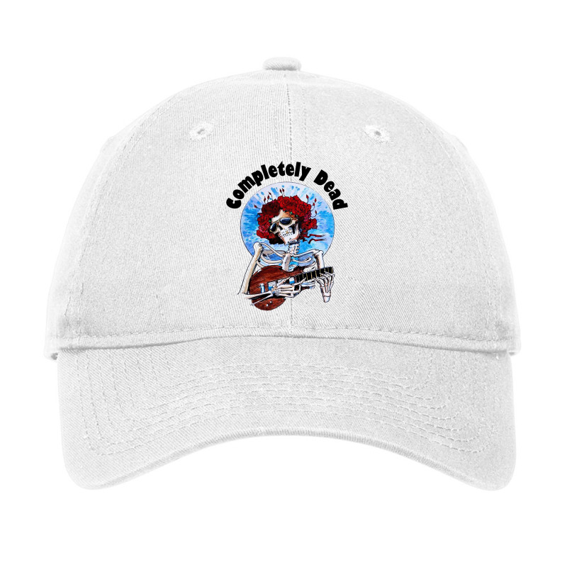 Guitar Grateful Skull Adjustable Cap | Artistshot