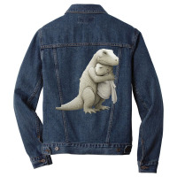 Dinosaurus Hug Men Denim Jacket | Artistshot