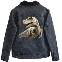 Dinosaurus Magurts Unisex Sherpa-lined Denim Jacket | Artistshot