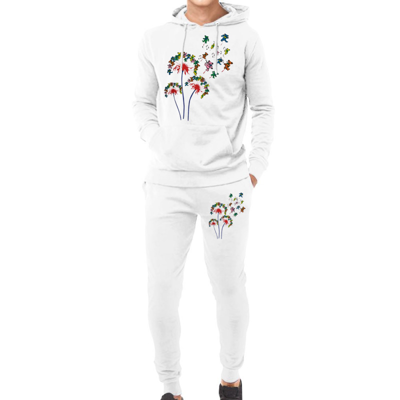 Flower Grateful Fly Hoodie & Jogger Set | Artistshot