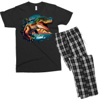 Dinosaurus Ocean Men's T-shirt Pajama Set | Artistshot