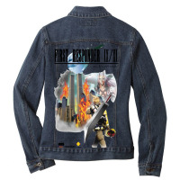 Final Fantasy First Responder Shirt Ladies Denim Jacket | Artistshot