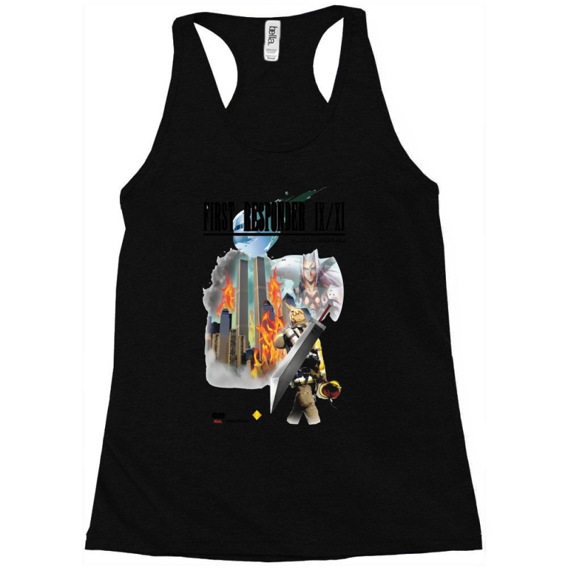 Final Fantasy First Responder Shirt Racerback Tank by JosephCatalano | Artistshot