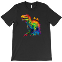 Dinosaurus Rainbow T-shirt | Artistshot