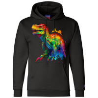 Dinosaurus Rainbow Champion Hoodie | Artistshot