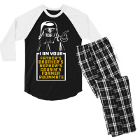 Dark Helmet I Am Your Fathers Brothers Nephews Cou Men's 3/4 Sleeve Pajama Set | Artistshot