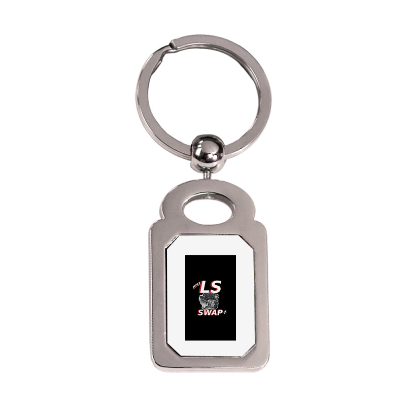 Ls Swap Ls Engine Conversion Kit Silver Rectangle Keychain | Artistshot