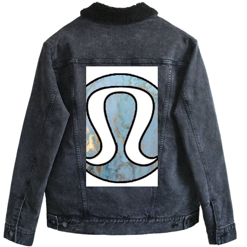 Lululemon Marble Unisex Sherpa-Lined Denim Jacket by Martinok | Artistshot