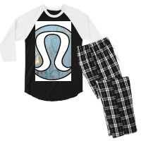 Lululemon Marble Men's 3/4 Sleeve Pajama Set | Artistshot