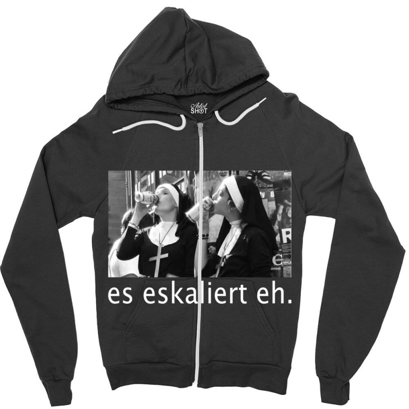 Es Eskaliert Eh Zipper Hoodie | Artistshot