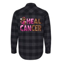 Heal Cancer Flannel Shirt | Artistshot