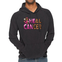 Heal Cancer Vintage Hoodie | Artistshot