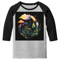 Galaxy Star Light Forest Youth 3/4 Sleeve | Artistshot