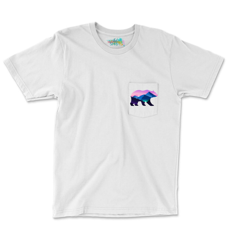 Funny Bear Dear Mom Is A Women's Day Pocket T-Shirt by michaelkcarpenter | Artistshot