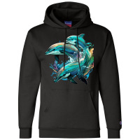 Dolphins Crush Champion Hoodie | Artistshot