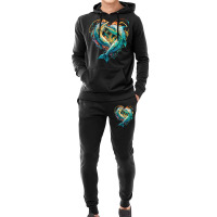 Dolphins Crush Love Hoodie & Jogger Set | Artistshot