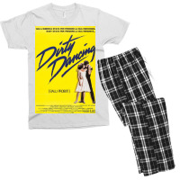 Dirty Dancing - Yellow Dancing Men's T-shirt Pajama Set | Artistshot