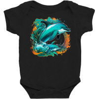 Dolphins Master Angry Baby Bodysuit | Artistshot