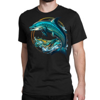 Dolphins Master Angry Classic T-shirt | Artistshot