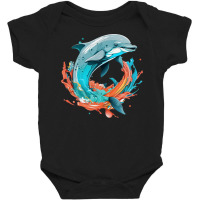 Dolphins Master Angry Baby Bodysuit | Artistshot