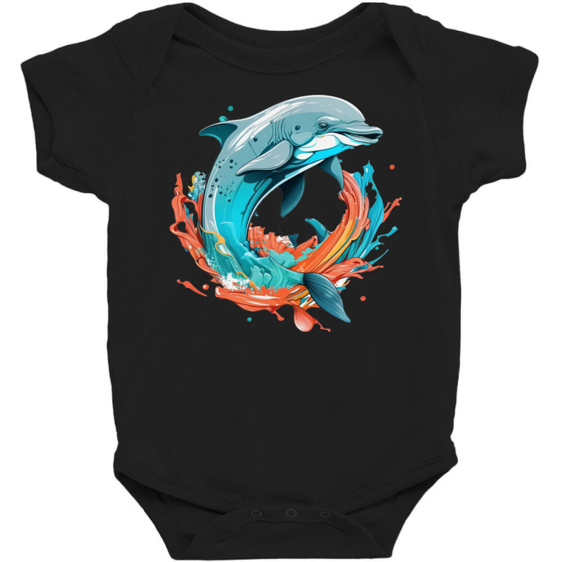 Dolphins Master Angry Baby Bodysuit by Desireele190 | Artistshot