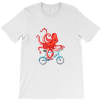 Cycling Octopus T-shirt | Artistshot