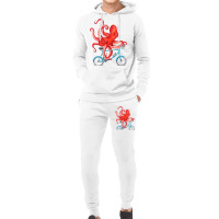 Cycling Octopus Hoodie & Jogger Set | Artistshot