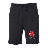 Cycling Octopus Fleece Short | Artistshot