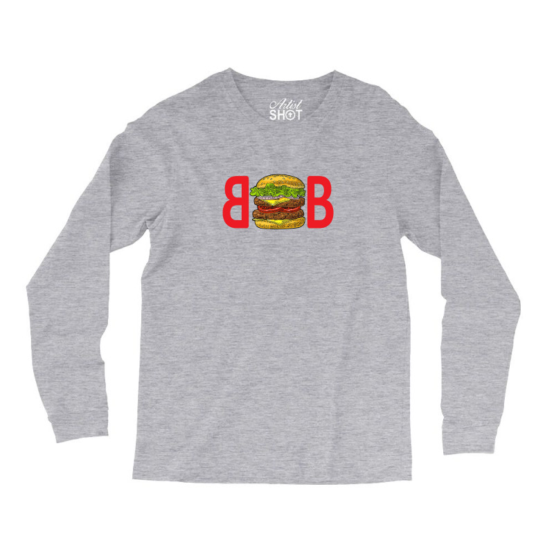 Burger Long Sleeve Shirts by steverlopez | Artistshot