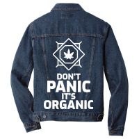 Don't Panik It's Organic Men Denim Jacket | Artistshot