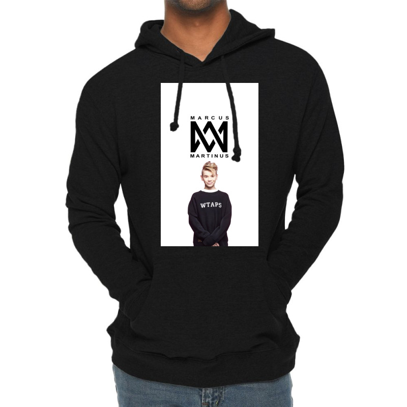 Marcus And Martinus White Lightweight Hoodie | Artistshot