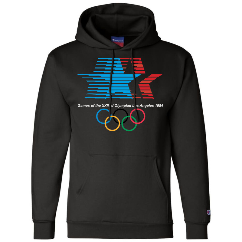 Retro Los Angeles 1984 Olympic Games Champion Hoodie | Artistshot