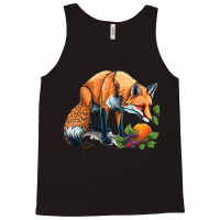 Fox Eating Fruit Tank Top | Artistshot