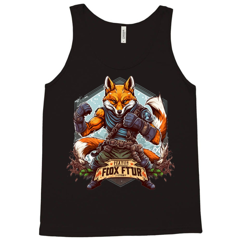 Fox Fight Master Tank Top by ZoritaStrong290 | Artistshot