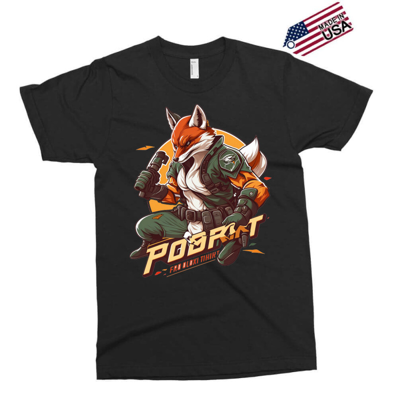 Fox Fighter Exclusive T-shirt by ZoritaStrong290 | Artistshot