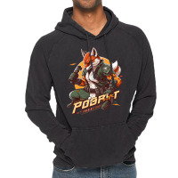 Fox Fighter Vintage Hoodie | Artistshot