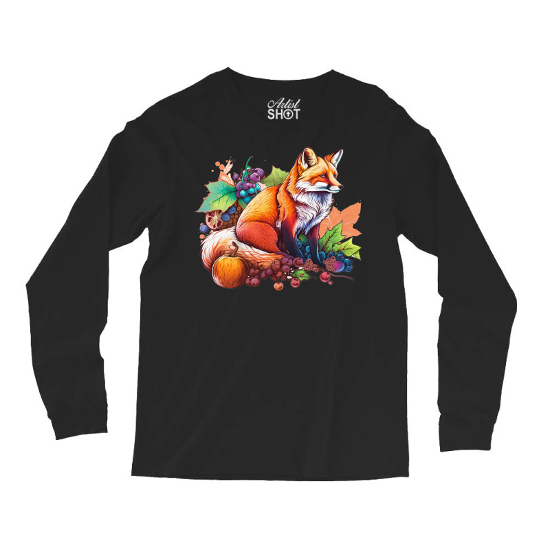 Fox Fruit Long Sleeve Shirts by ZoritaStrong290 | Artistshot