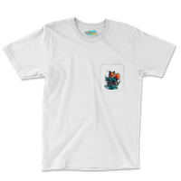 Fox Master Angry Pocket T-shirt | Artistshot