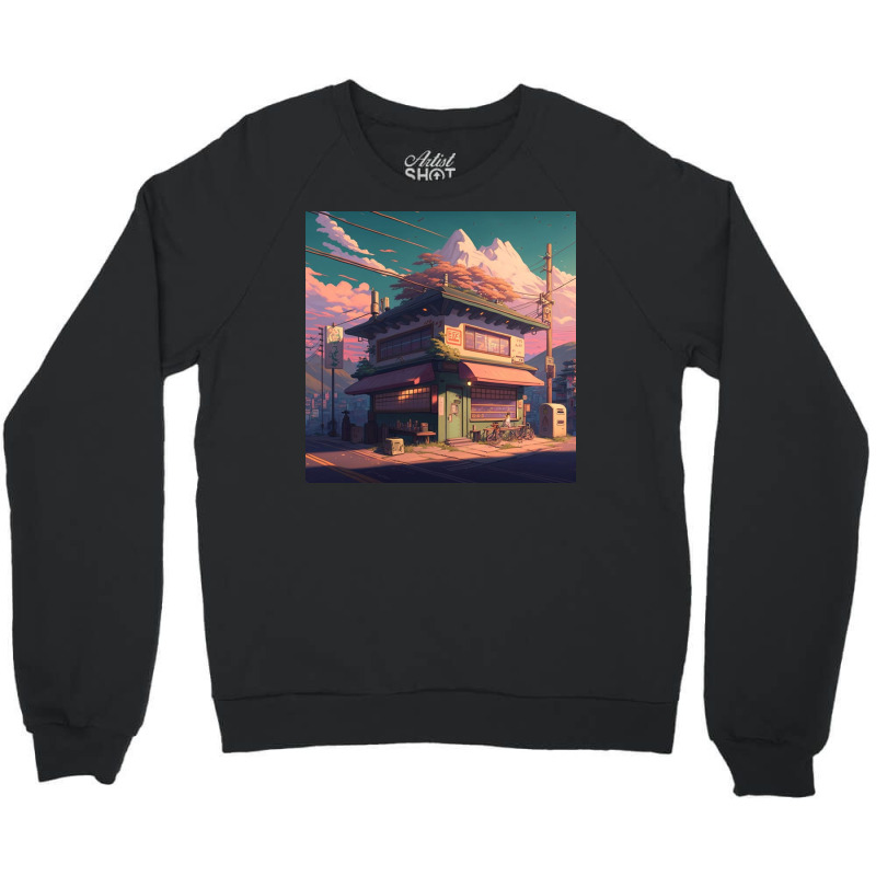 Green House Design Crewneck Sweatshirt by Kailooma | Artistshot